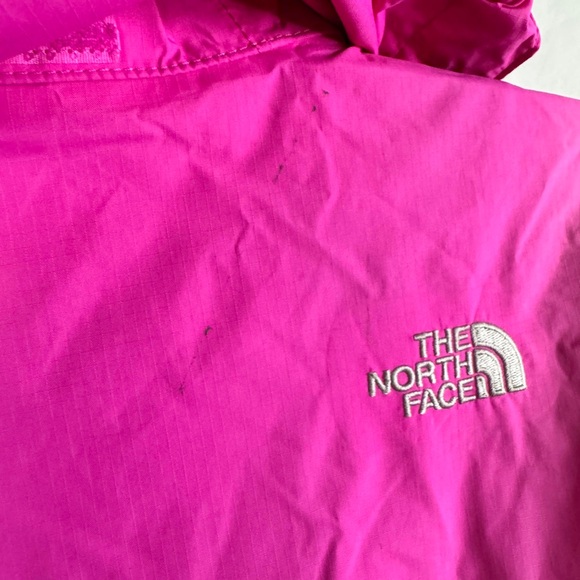 THE NORTH FACE PINK HYVENT JACKET HOODED OUTERWEAR WOMENS XS - Picture 8 of 13